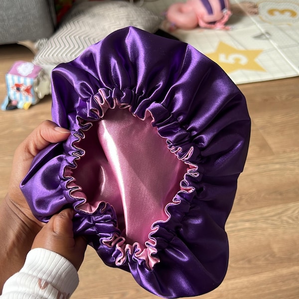 baby pink abril cashmere bonnet