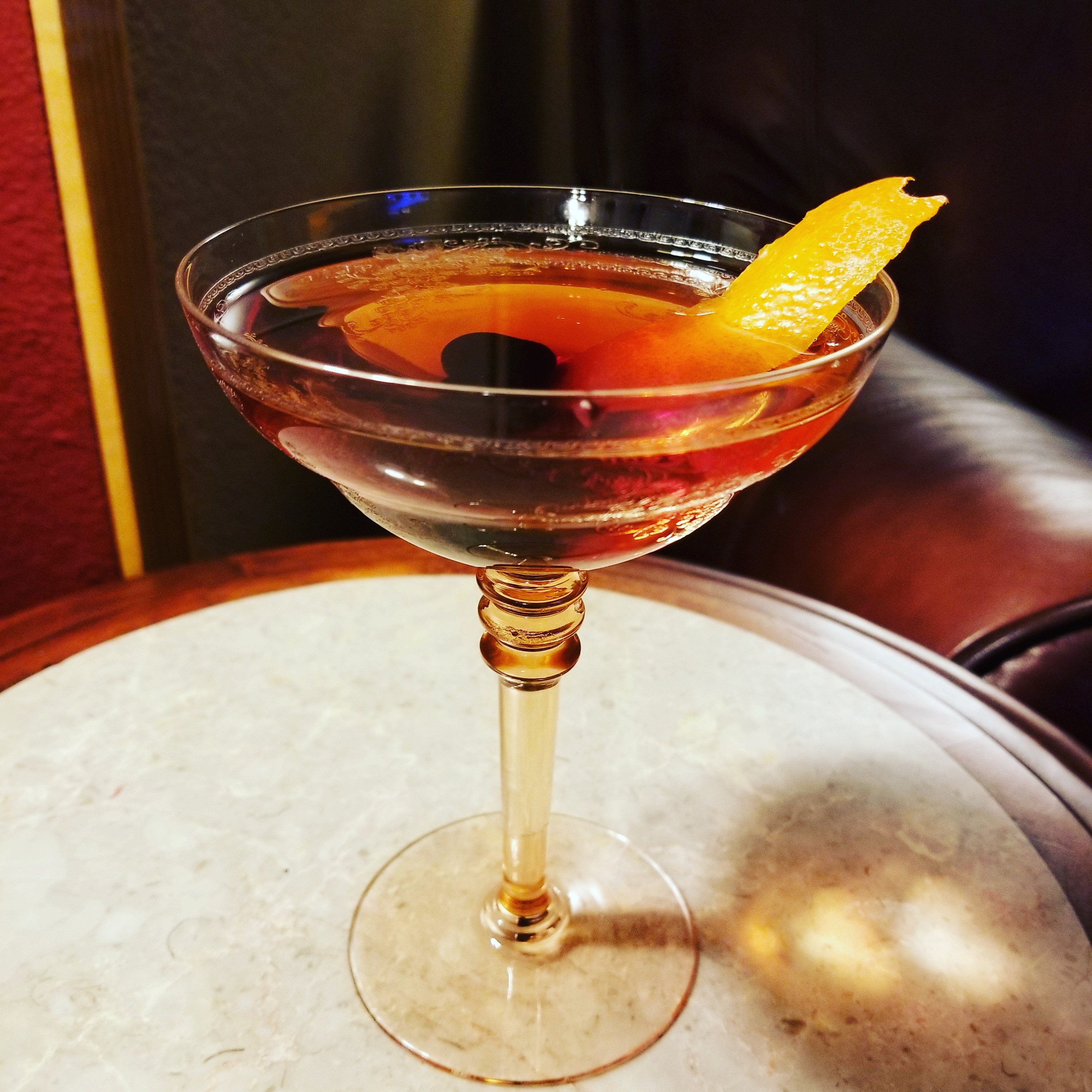 Vintage Needle Etched Cocktail glasses, Set of 4, circa 1920's, Vintage