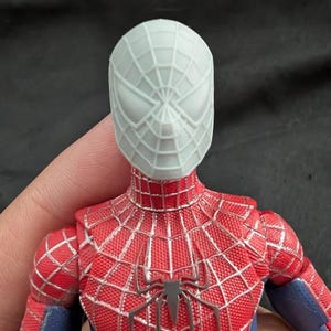 カスタムスパイダーマンヘッド（ライミ版）｜アクションフィギュア用8K