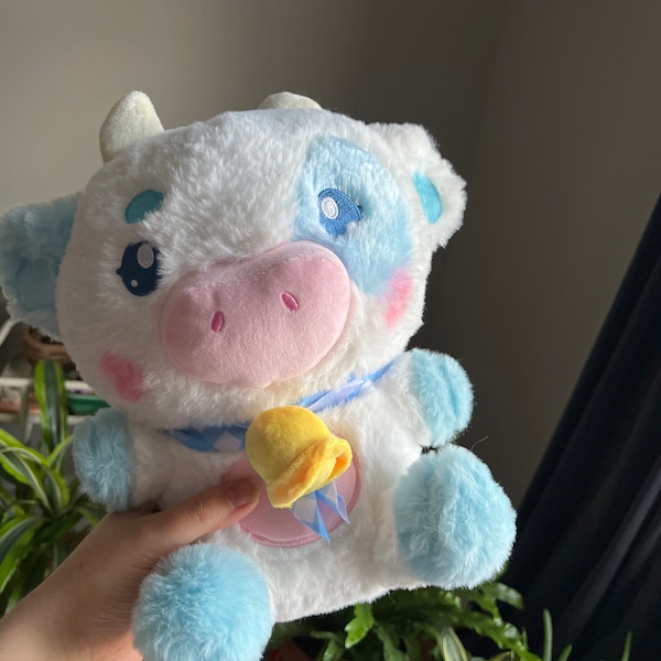 Bluebell the Blueberry Cow Plush Kawaii Gift for Kids Cottagecore - Etsy