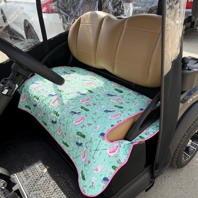 Golf Cart Seat Cover - Reversible Sewing Pattern - Etsy