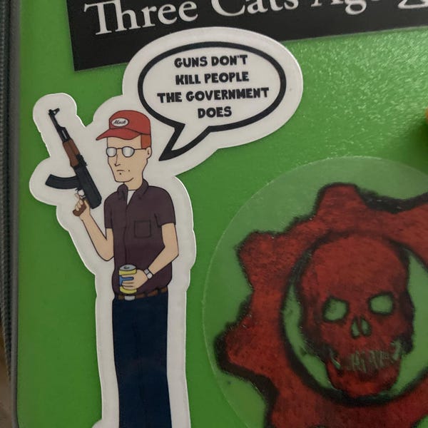 6PCS - Hill Stickers - Bobby, Dale, Cotton - Etsy