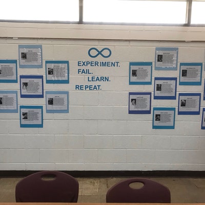 Stem Wall Decal Science Technology Engineering Mathematics Education ...