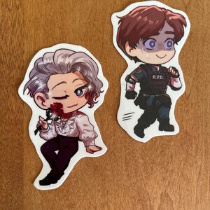 BIOHAZARD Leon Sticker Pack! バイオハザード ・ レオンーパック - Etsy