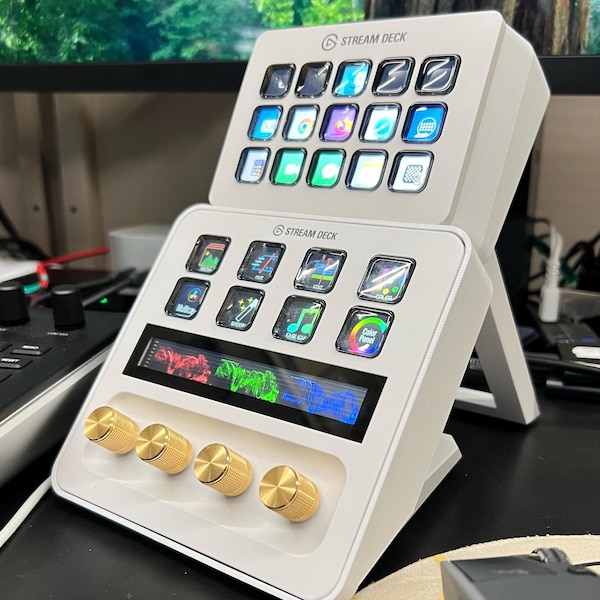 Stream Deck XL and Stream Deck Plus Stand - 2 Versions - Etsy