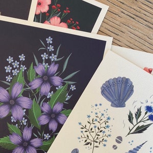 Botanical Art 2021 Calendar Watercolour Floral Illustrated | Etsy