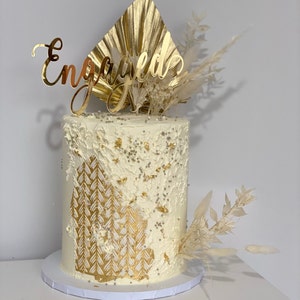 40th Birthday cake topper 40 years of fabulous acrylic glitter | Etsy
