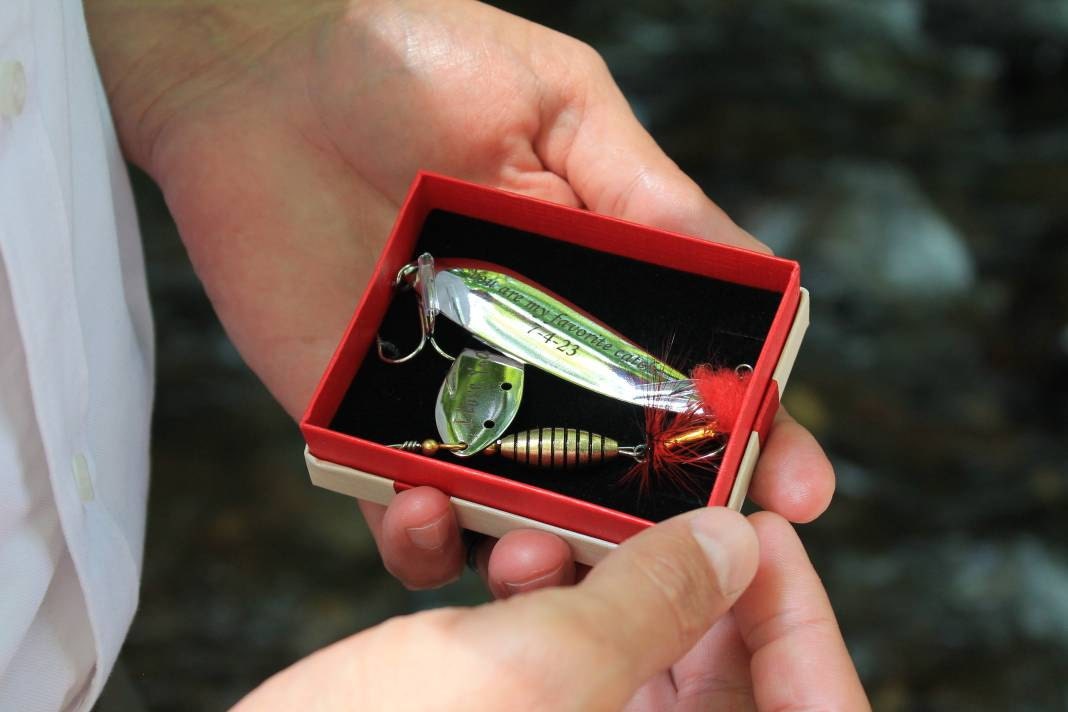 st valentine&#39;s day gift Fishing Custom Lure father&#39;s  gift fisherman Gift for Dad Uncle husband Anniversary Vatertag sgeschenk Reel Bait