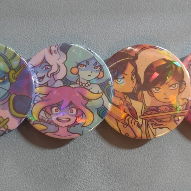 OMORI CHIBI Button Pin Set ミニ缶バッジセット OMORI CHIBI Button Pin Set ミニ缶バッジセット OMORI】OMORI