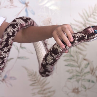 Ball Python Amigurumi Crochet Pattern, Betty the Realistic Plush Snake ...