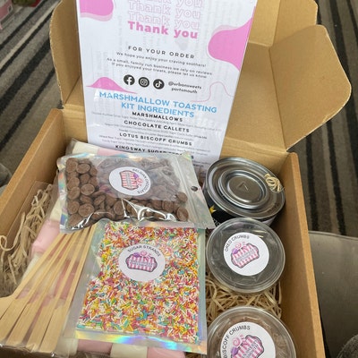 Marshmallow Toasting Kit Etsy UK