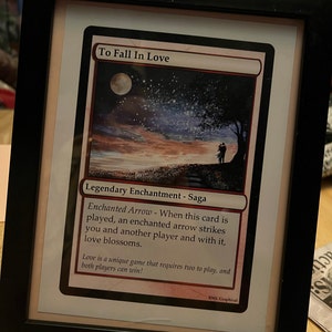 Custom Magic the Gathering Card print Engagement / Proposal ...