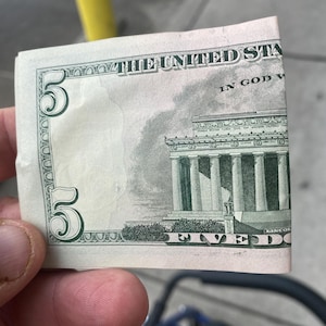 Franke added a photo of their purchase