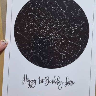 Number 1 the Day You Were Born Personalised Birthday Gift - Etsy UK