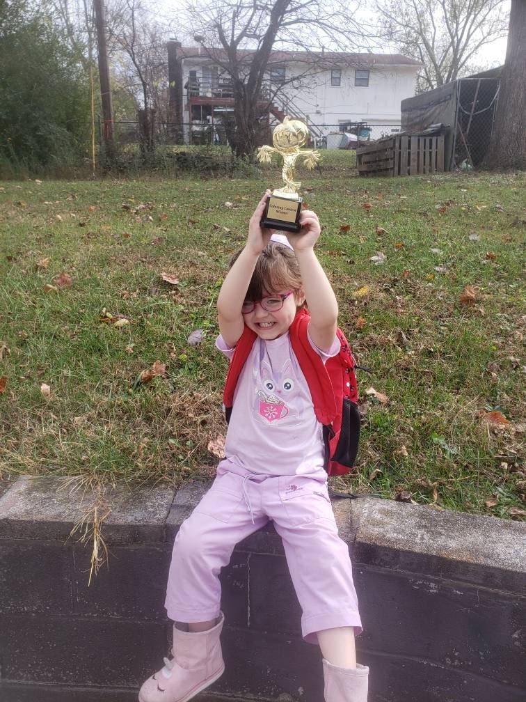 Halloween Trophy Costume Party Prize Free Engraving Halloween Party Favor
