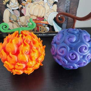 3D printed Mera Mera no Mi for Ace's first Manga Appearance in