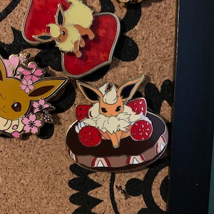 Eevee's Garden - A Floral Eeveelution Enamel Pin Set by EvilsCornerArt —  Kickstarter