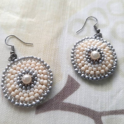 Delica Beaded Earrings - Etsy