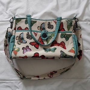 Johanna Crossbody Bag. PDF Sewing Pattern. Crossbody Bag. Zipper Bag ...