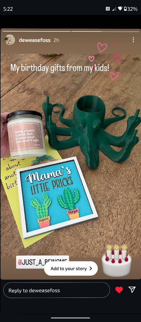 Fucktopus Planter