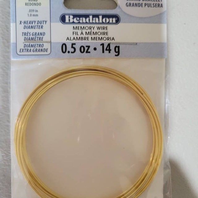 Memory Wire Jewelry Beadalon Carbon Steel Memory Wire - Extra Heavy ...