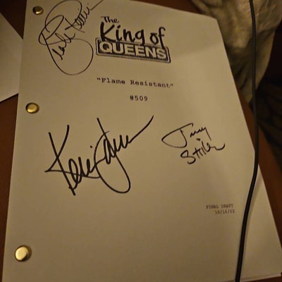 Ghostbusters Signed Film Movie Script Screenplay Autographs Harold ...