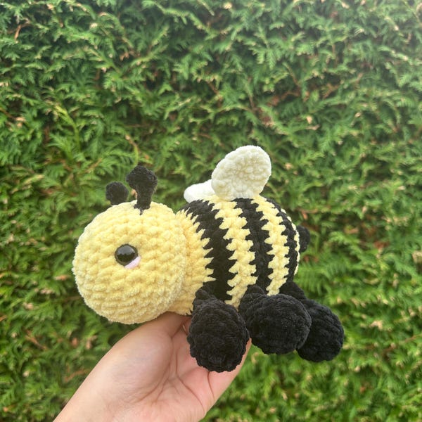 Low Sew Bumblebee Crochet Amigurumi Pattern | PDF Digital Download ...