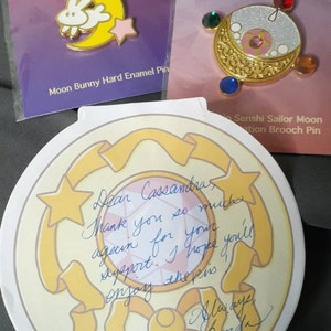 Sailor Moon Disguise Luna Pen Hard Enamel Pin