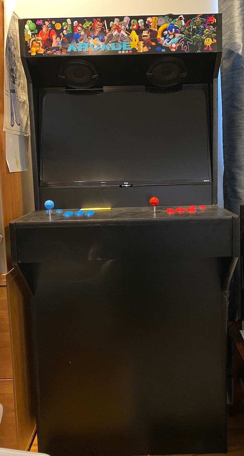 Arcade setup shared by Nate