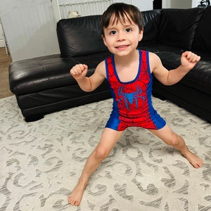 Spider Boys Gymnastics Leotards - Etsy Canada