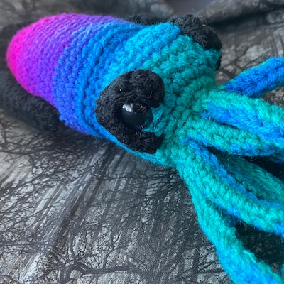 PATTERN ONLY Rainbow Cuttlefish Amigurumi Crochet - Etsy