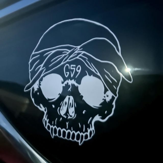 G59 Records Decal SUICIDEBOYS Vinyl Car Window Sticker Grey*59 SB