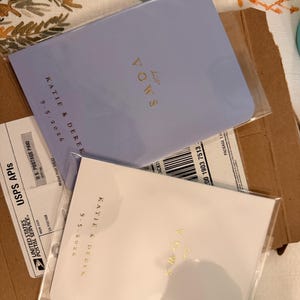 Katie added a photo of their purchase