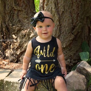 Wild One Birthday Dress Boho Birthday Dress 1st Birthday - Etsy