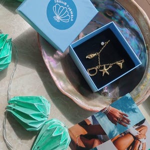 Review photo by Désirée for Personalized Ocean Bliss Necklace