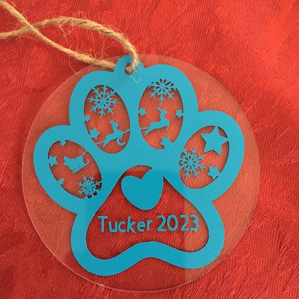 Christmas in a glass shot