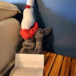 John added a photo of their purchase