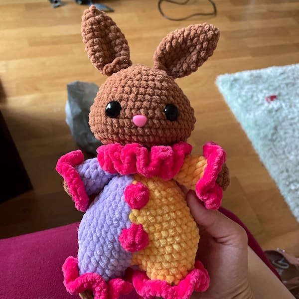 Crochet Jester Kitty and Bunny Pattern. Crochet Jester Bunny. Crochet ...