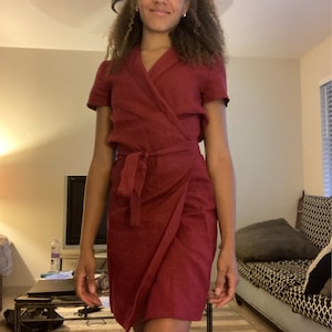 Paloma Long Linen Dress 100% Linen