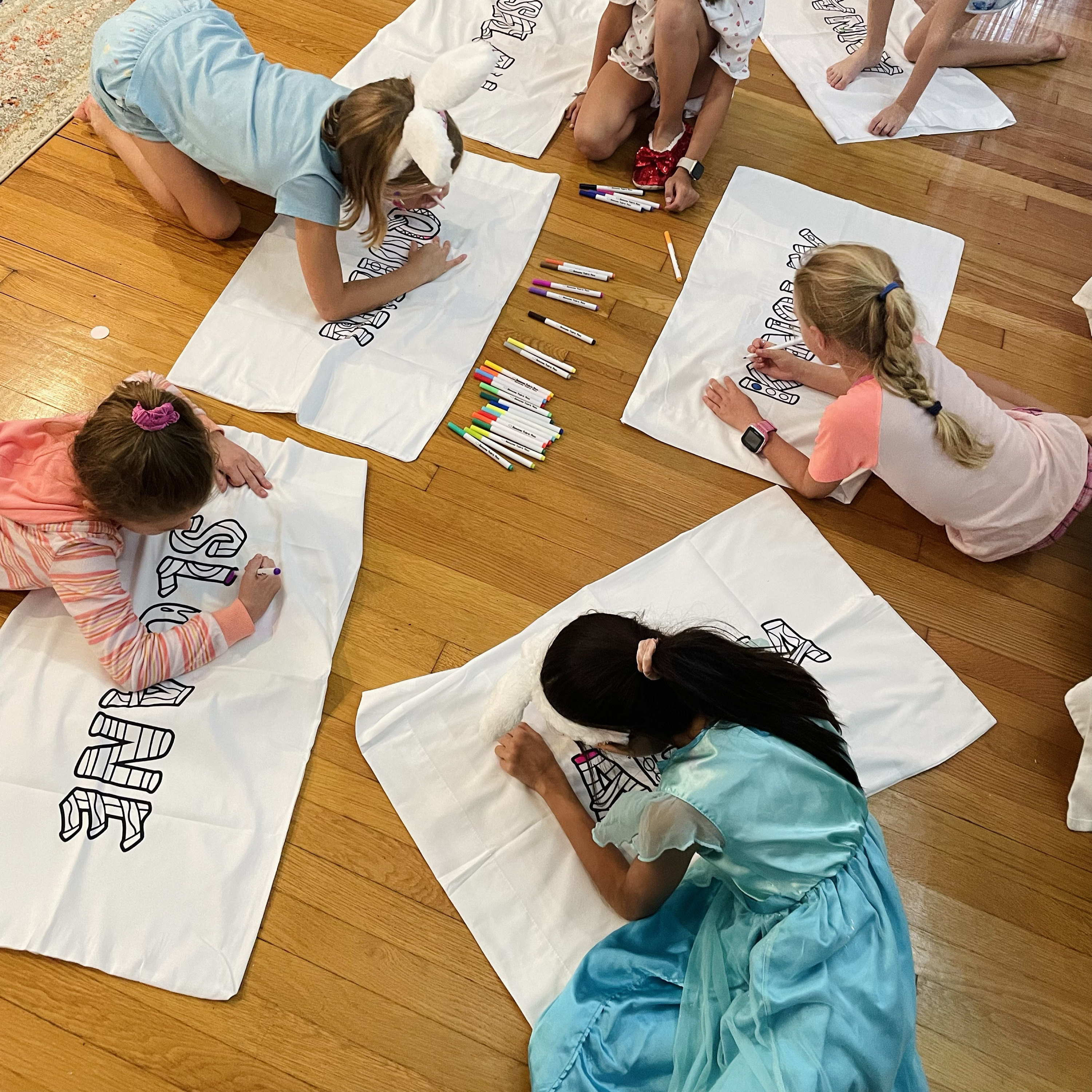 DIY Custom Pillowcase Easter Gifts for Kids  Children's Party Sleepover Party Favors Holiday Gifts