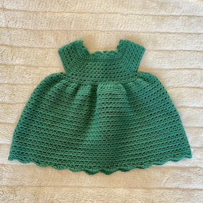 CROCHET PATTERN PDF Sweet Cecilia Dress/ Baby Dress/ 6 Months to 10 ...