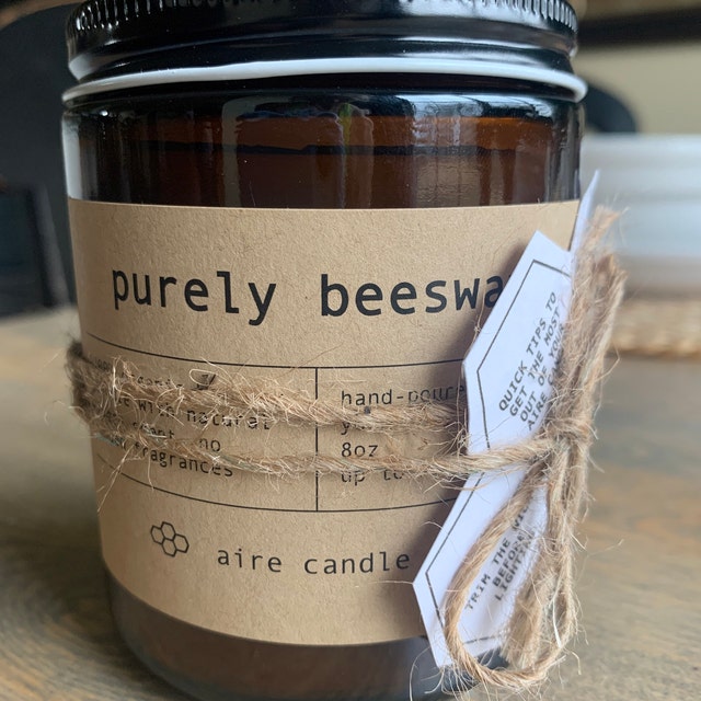 purely beeswax – aire candle co.