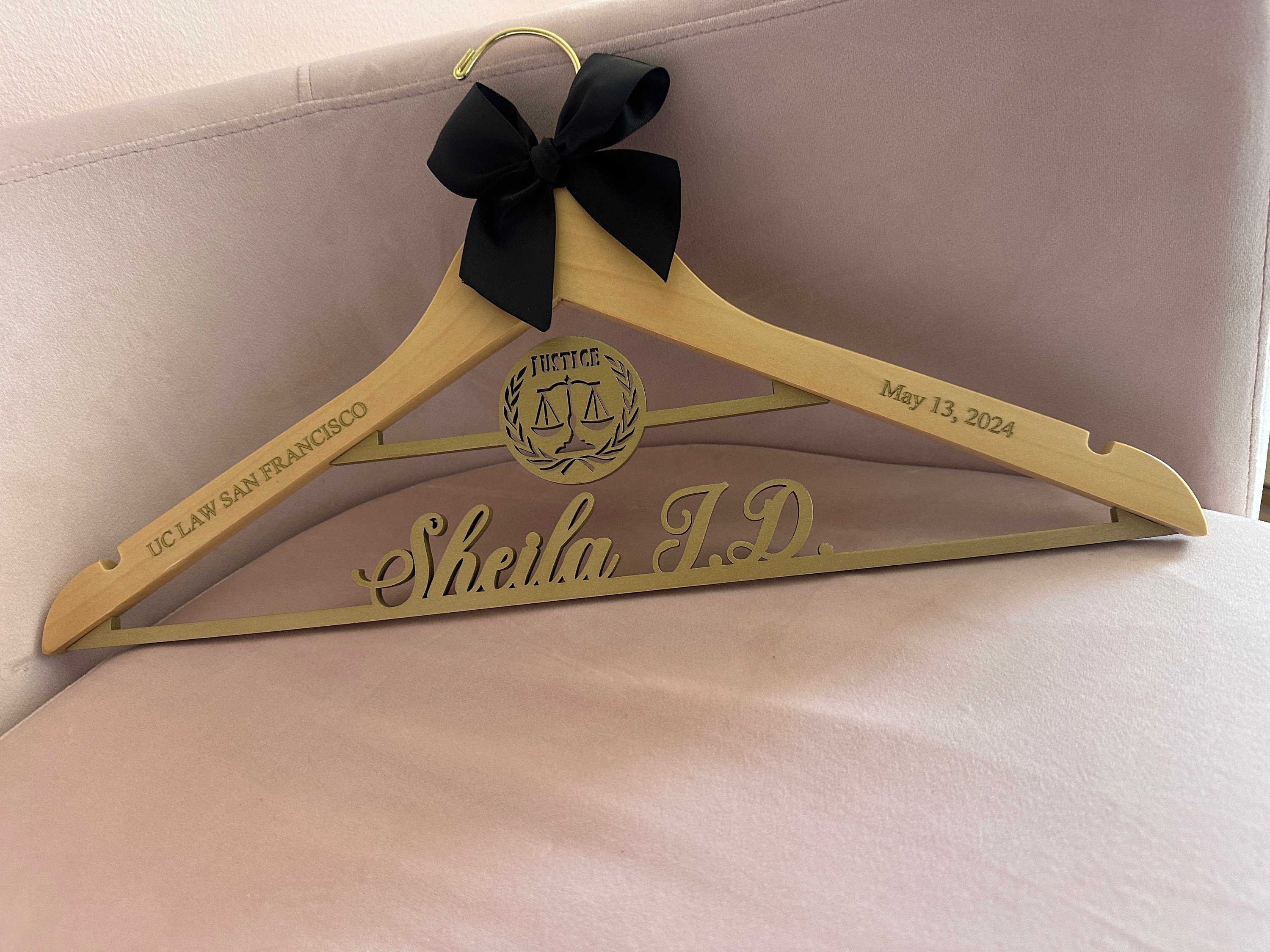 Personalized Gift for Judge, Gift for Lawyers, Investiture Ceremony Gift , Personalized Hanger for Judge, Personalized Hanger for Lawyers
