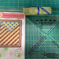 Y BLOCK Ruler NEW Design With Slip Stop Grips Designed By: Cathey Laird ...