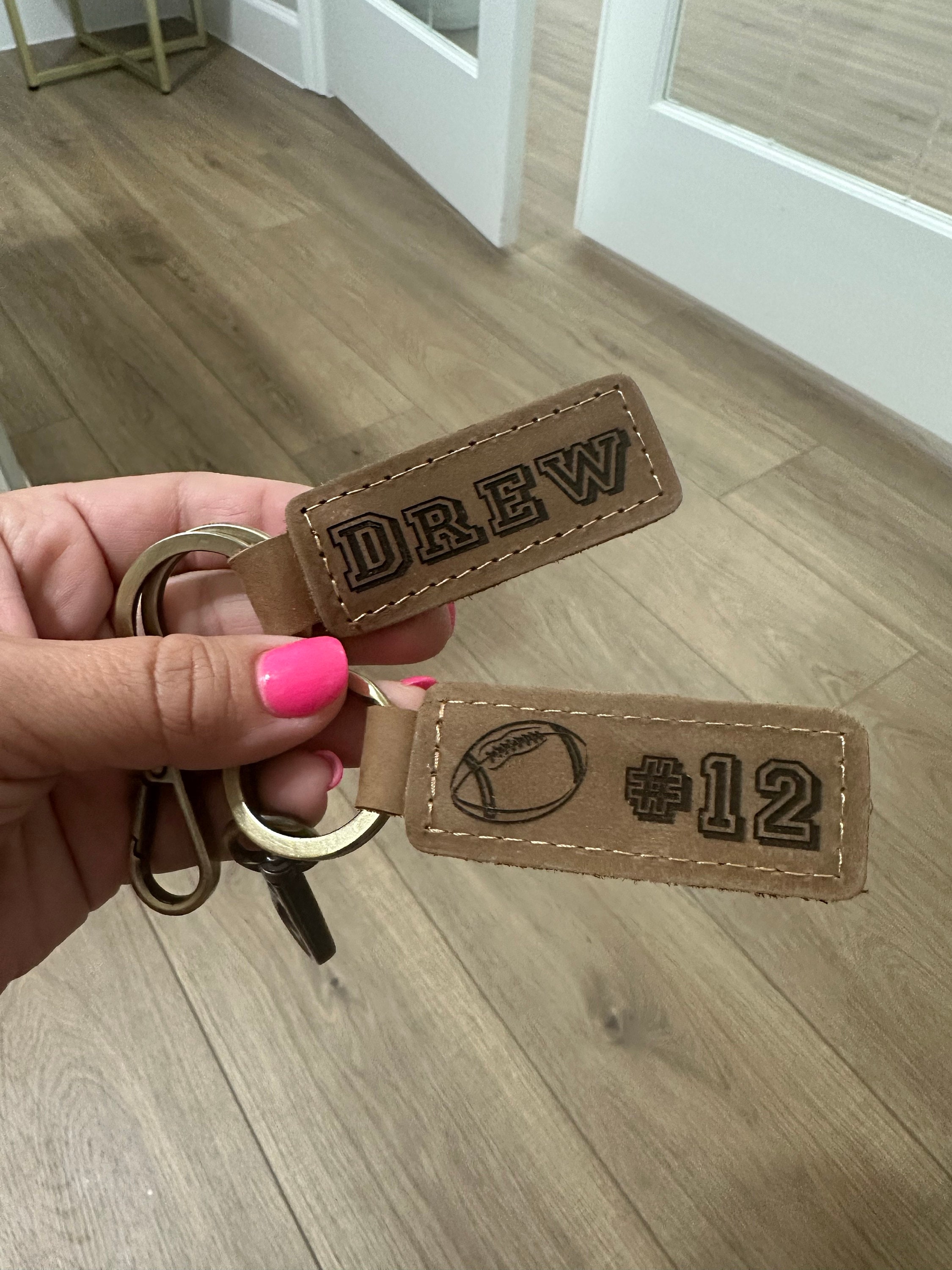 FOOTBALL KEYCHAIN, CHRISTMAS Gift