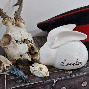 Rabbit Urn Bunny Ashes Casket - Etsy