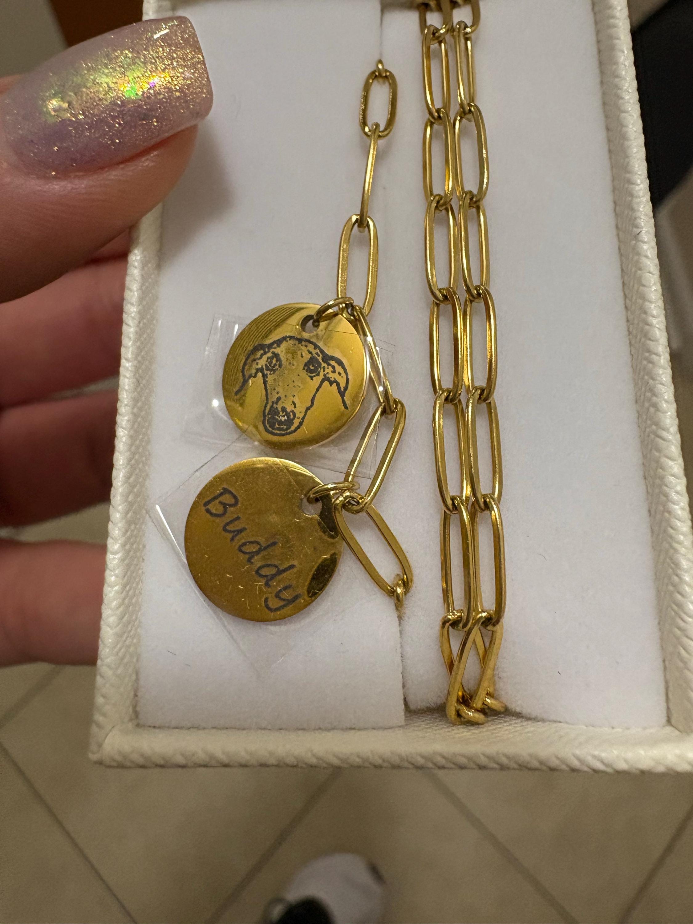 Pet Memorial Gifts Pet Lover Gifts Mother&#39;s Day Gift for Her Dog Necklace Personalized Jewelry for Kids Cat Mom Dog Pet