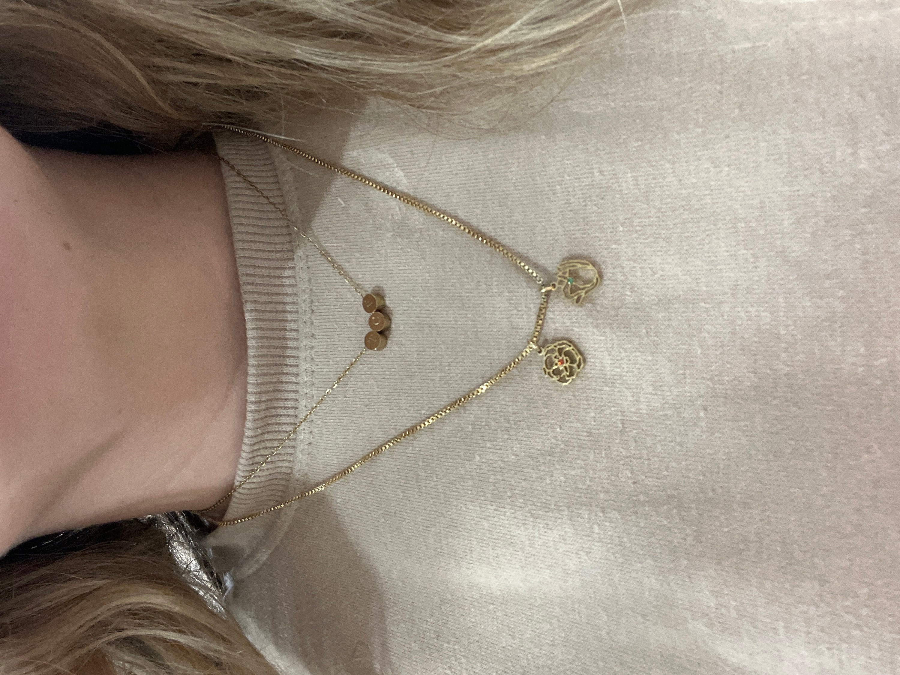 Dainty Birth Flower Necklace,Family Necklace For Mom,Silver Necklace For Woman,Birth Flower Jewelry,Personalised Gifts,Birthday Gift for Mom