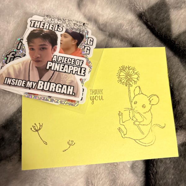 Stray Kids Han Meme Stickers - Etsy