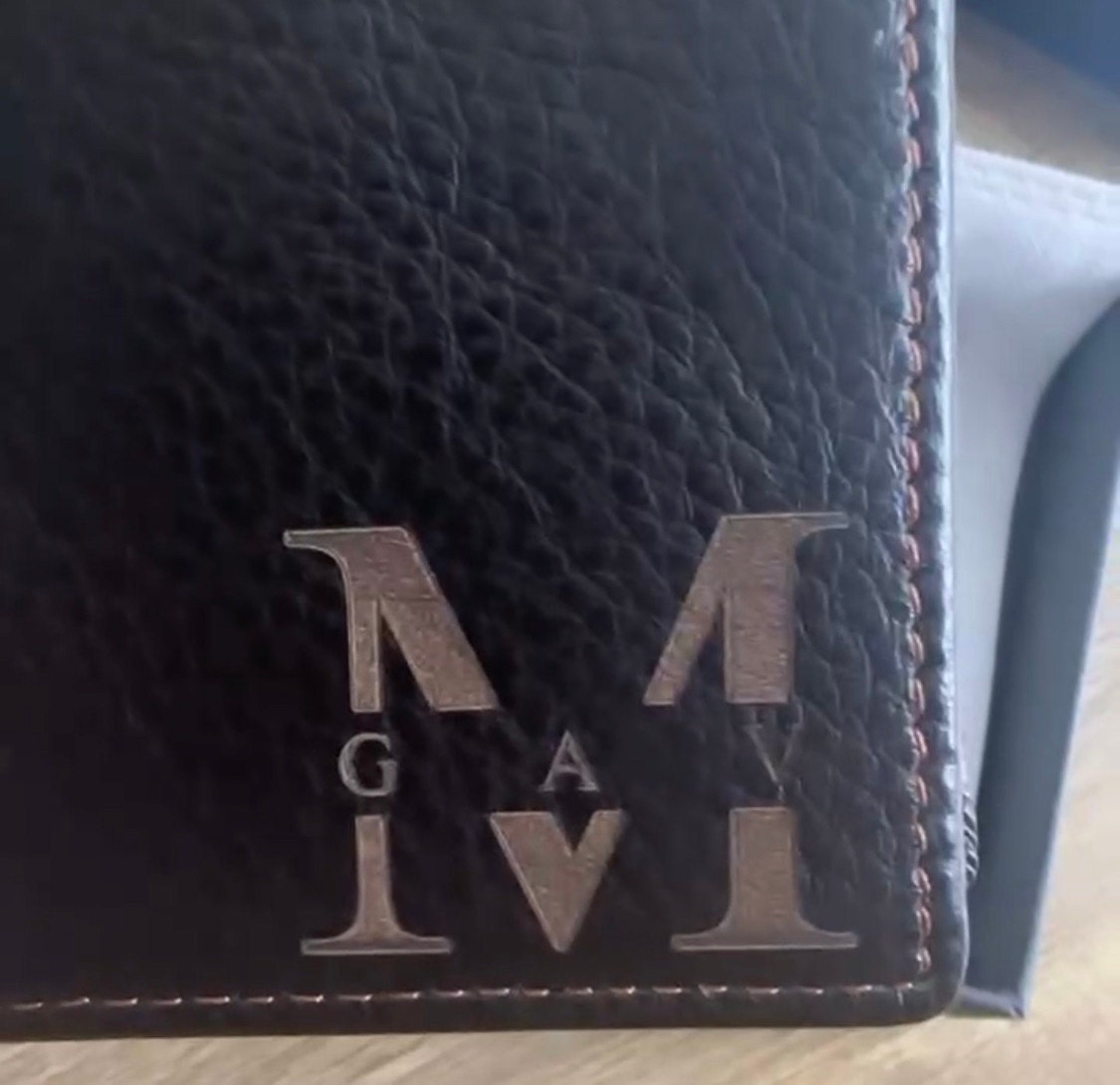 Personalized Wallet,Mens Wallet,Engraved Wallet,Groomsmen Wallet,Leather Wallet,Custom Wallet,Boyfriend Gift for Men,Gift for Him